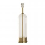 Oxford - Base Only - Brass Table Lamp with Clear Glass Oxford - Base Only - Brass Table Lamp with Clear Glass