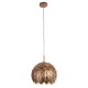 Ceiling Lights - Artichoke - Metallic Copper 1 Light Hanging Pendant Searchlight-8190CU - Artichoke - Metallic Copper 1 Light Hanging Pendant