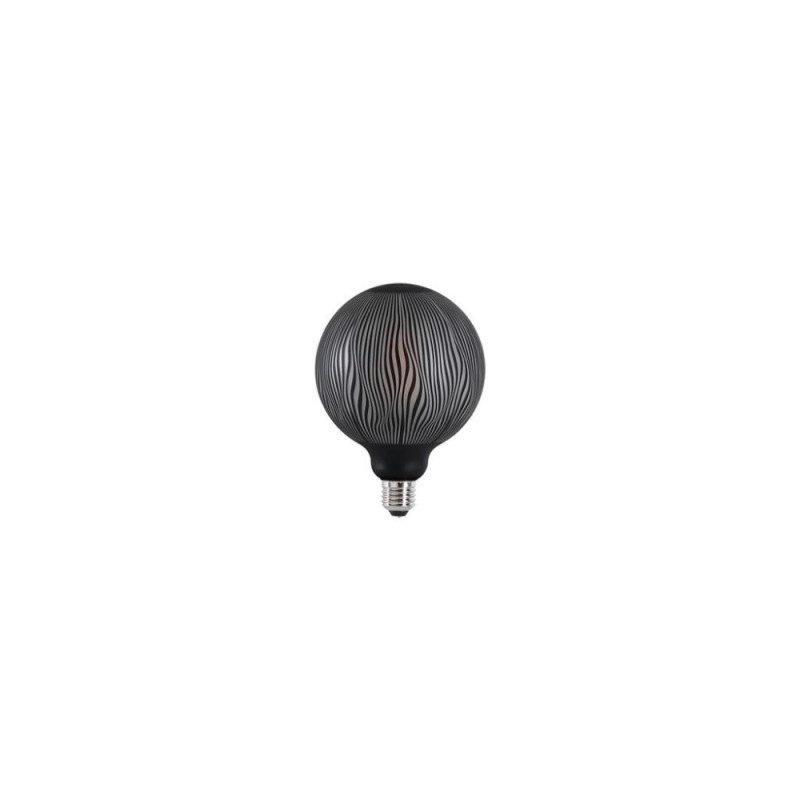 Searchlight-82200BK - Searchlight - E27 Dimmable Black Pattern Globe Bulb 4W - 120 lm