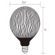 Searchlight-82200BK - Searchlight - E27 Dimmable Black Pattern Globe Bulb 4W - 120 lm