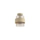 Searchlight-82431-1SA - Royal - Sand Pendant with Amber Ribbed Glass