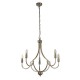 Searchlight-82915-5SS - Lodge - Satin Silver 5 Light Centre Fitting