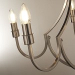 Lodge - Satin Silver 5 Light Centre Fitting