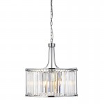 Victoria - Crystal & Polished Chrome 5 Light Pendant Victoria - Crystal & Polished Chrome 5 Light Pendant