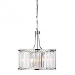Victoria - Crystal & Polished Chrome 5 Light Pendant Victoria - Crystal & Polished Chrome 5 Light Pendant