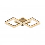 Fence - Gold LED Flush