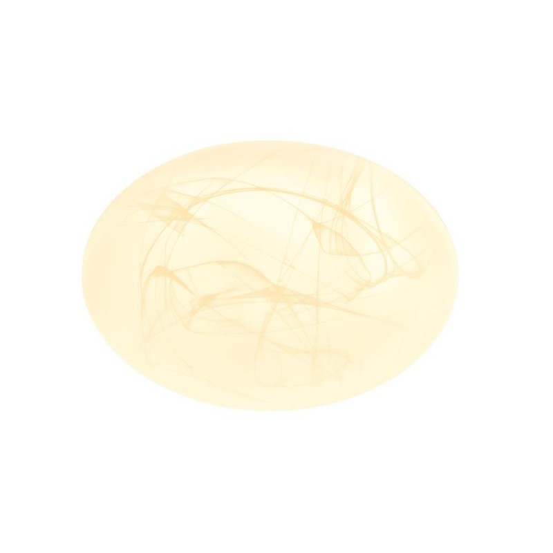 Searchlight-83829-40WH - Maya - White Marbled LED Flush Ø 40 cm