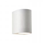 Plaster - Gypsum White Cylinder Wall Lamp Plaster - Gypsum White Cylinder Wall Lamp