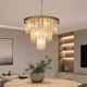 Searchlight-86275-6GO - Formalux - Painted Gold 6 Light Chandelier with White Glass
