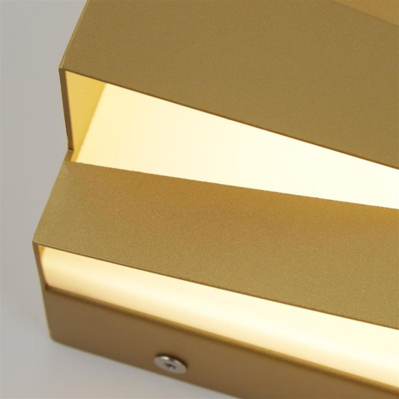 Searchlight-86410GO - Section - Satin Brass LED Wall Lamp