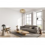 Crib - Matt Gold Semi Flush