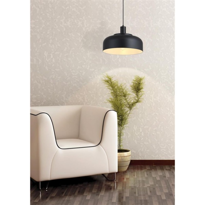 Searchlight-87180BK - Scotland - Black Pendant