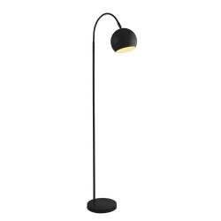 Calumn - Matt Black Floor Lamp