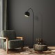 Searchlight-88011BK - Calumn - Matt Black Floor Lamp