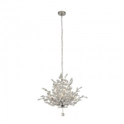 Bouquet - Chrome 7 Light Centre Fitting with Crystal