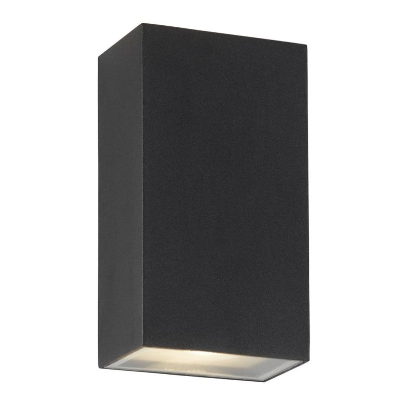 Searchlight-8852BK - Stirling - Outdoor Black LED Wall Lamp