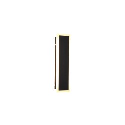 Bordo II - Black Square CCT Wall Lamp IP65