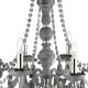 Searchlight-8888-8GY - Marie Therese - Grey Acrylic 8 Light Chandelier