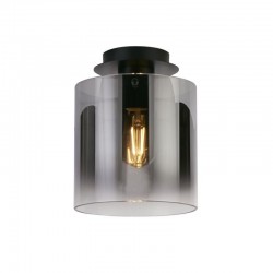 Sweden - Matt Black Flush with Smoked Ombre Glass Sweden - Matt Black Flush with Smoked Ombre Glass