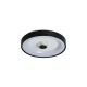 Searchlight-89735-38BK - Polka - Matt Black & White LED Flush