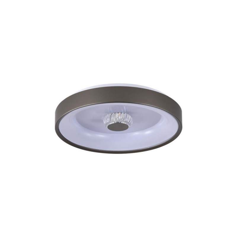 Searchlight-89735-38LT - Polka - Latte & White LED Flush