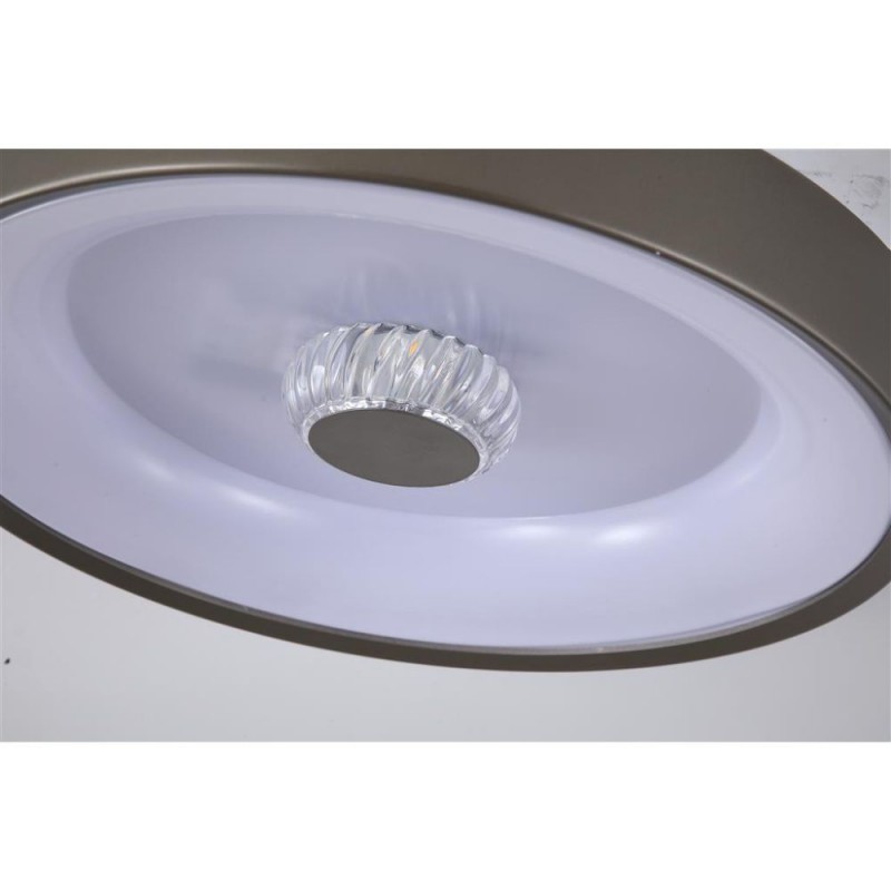 Searchlight-89735-38LT - Polka - Latte & White LED Flush