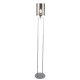 Searchlight-9053CC - Catalina - Chrome Floor Lamp with Smoked Glass