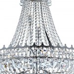 Versailles - Traditional Chrome 13 Light Chandelier with Crystal