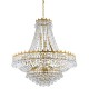 Searchlight-9112-82GO - Versailles - Traditional Gold 13 Light Chandelier with Crystal