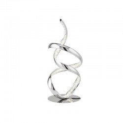 Twirls - Chrome LED Table Lamp with Crystal Twirls - Chrome LED Table Lamp with Crystal