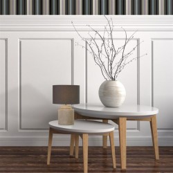 Zara - Grey Shade & Grey Cement Table Lamp