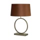 Searchlight-93102OR - Elegant - Bronze Table Lamp with Orange Velvet Shade