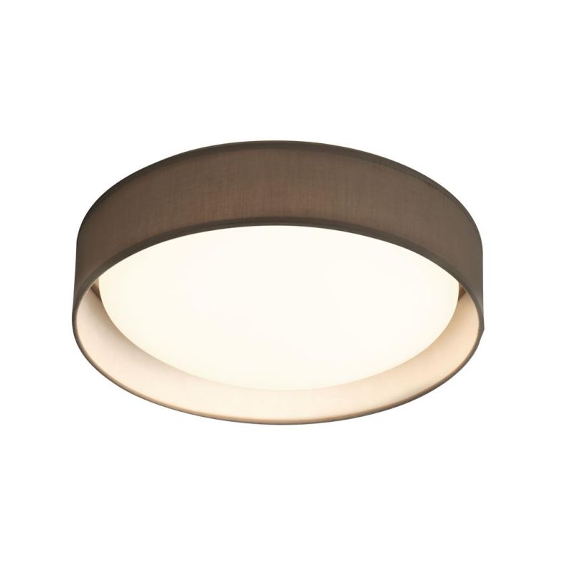 Searchlight-9371-37GY - Gianna - Grey LED Flush with White Diffuser