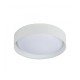 Searchlight-9371-50WH - Gianna - LED White Fabric Flush with Diffuser