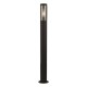 Searchlight-93901-900BK - Batton - Black Post with Smoked Diffuser