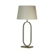 Searchlight-94102NA - Modish - Bronze Table Lamp with Natural Shade