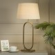 Searchlight-94102NA - Modish - Bronze Table Lamp with Natural Shade