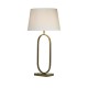 Searchlight-94102WH - Modish - Bronze Table Lamp with White Shade