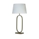 Searchlight-94102WH - Modish - Bronze Table Lamp with White Shade