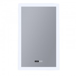 Bathroom Mirrors - LED Rectangle Mirror with Digital Clock