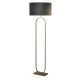 Searchlight-95102DGY - Modish - Bronze Floor Lamp with Dark Grey Velvet Shade