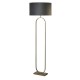 Searchlight-95102DGY - Modish - Bronze Floor Lamp with Dark Grey Velvet Shade
