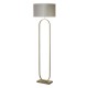 Searchlight-95102GY - Modish - Bronze Floor Lamp with Grey Velvet Shade