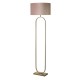 Searchlight-95102PI - Modish - Bronze Floor Lamp with Pink Velvet Shade