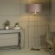 Searchlight-95102PI - Modish - Bronze Floor Lamp with Pink Velvet Shade