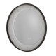 Searchlight-96060BK - Luxo - Black LED Mirror with Marble Effect - Defogging Function 80 cm