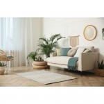 Luxo - Gold LED Mirror with Marble Effect - Defogging Function 80 cm