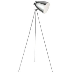 Study - Chrome Tripod Floor Lamp