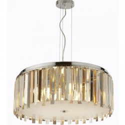 Clarissa - Crystal with Chrome 5 Light Pendant