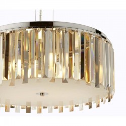 Clarissa - Crystal with Chrome 5 Light Pendant